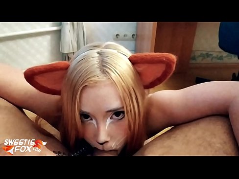 ❤️ Kitsune اس کے منہ میں ڈک اور سہ نگل ❤❌ مقعد فحش  ❌